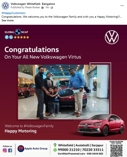 Volkswagen Happy Customer